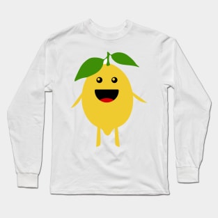 MR LEMON WELL HUNG Long Sleeve T-Shirt